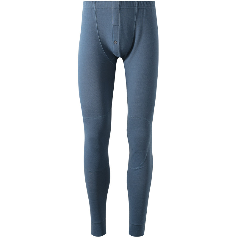 顶呱呱彩棉保暖裤男加绒顶瓜瓜棉绒加厚带护膝盖女士保暖单裤棉质