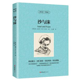 沙与沫 读名著学英语 纪伯伦散文诗 先知.沙与沫纪伯伦诗集 外国名著小说 双语版 中英文对照书籍双语读物 当代文学书籍畅销书籍