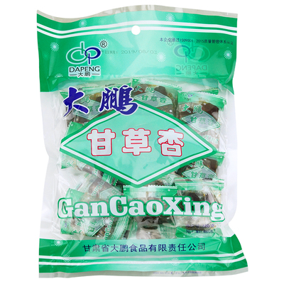 大鹏甘草杏480g*3袋有核腩甘肃