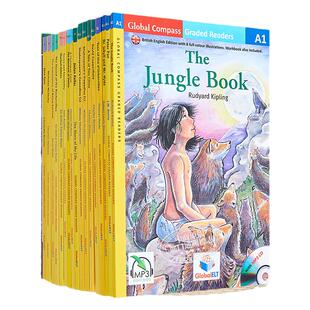 Global ELT Graded Readers 世界经典名著分级阅读读物 Merchant of Venice 威尼斯商人 英文原版 有声改编 附音频MP3 英式英