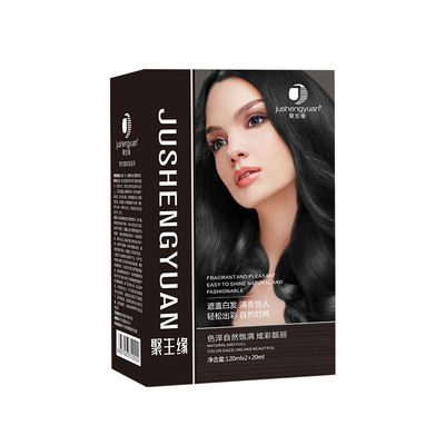 聚生缘遮盖白发染发剂温和养护