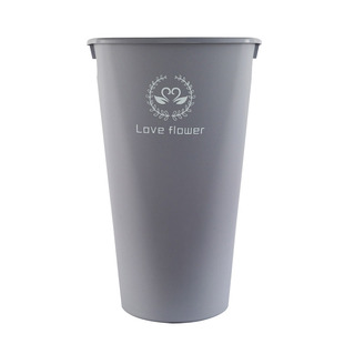 养花醒花桶亚克力装泡鲜花插花家用花桶塑料耐摔干花花瓶花店材料