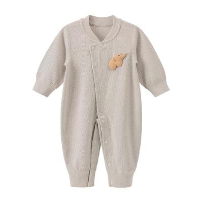 乖奇熊婴儿长袖连体衣服春秋季