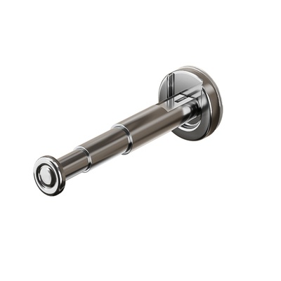 吸盘阳台伸缩晾衣杆免打孔强力承重门后挂衣架子收纳衣撑壁挂架