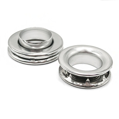 304不锈钢帆布扣眼 鸡眼扣空心铆钉 汽车篷布穿绳气眼扣 透气孔扣