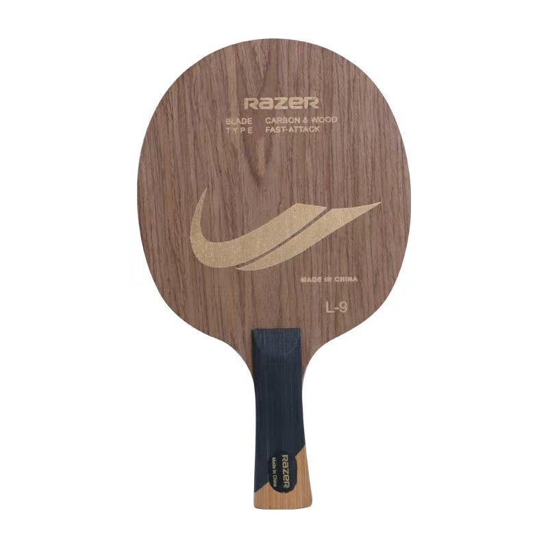正版雷蛇razerL-9碳素乒乓球底板五木+2碳光板成人学生训练用横直