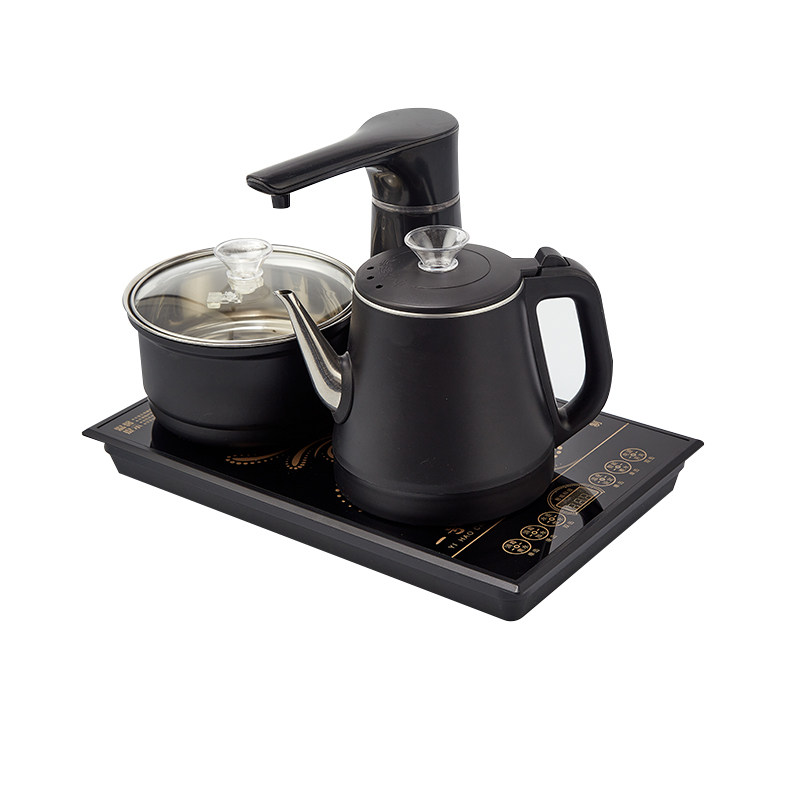 智能防烫全自动上水电热水壶不锈钢一体泡茶专用茶具茶桌茶壶套装