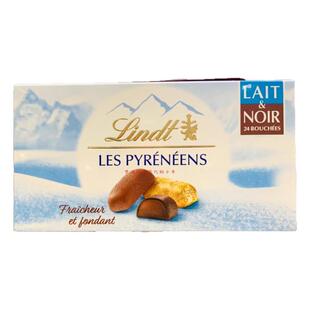 新货到 法国瑞士莲冰山巧克力新品70%黑巧 焦糖,榛子冰山175盒装