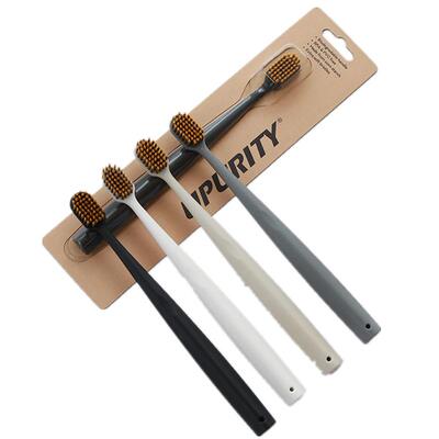 超细软毛宽头环保玉米材质牙刷