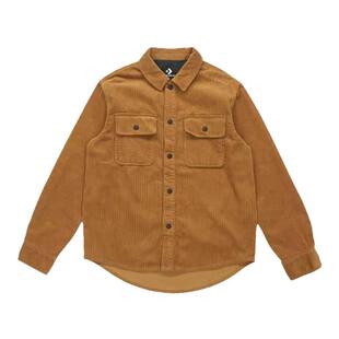 匡威春秋男款纯色灯芯绒运动户外休闲外套衬衫10019954-A10-A06