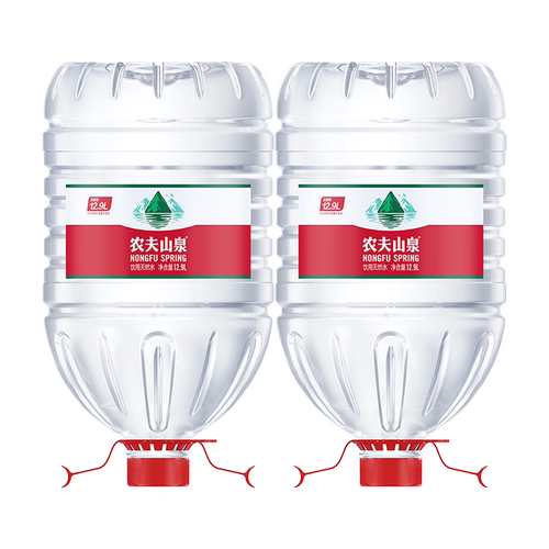 农夫山泉天然水19L/12.9L*2桶特批价家庭大瓶桶装饮用水非矿泉水