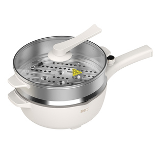 利仁电炒锅炒菜家用多功能一体式爆炒煎炸蒸煮炒火锅宿舍锅电煮锅