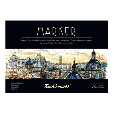 touchmark马克笔用本绘画