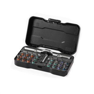 杜克棘轮螺丝刀套装RS1多功能扳手24件合金钢批头十字六角梅花