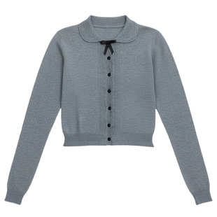 【现货】易碎商店·默片帧影韩系学院风甜美针织开衫上衣吊带套装