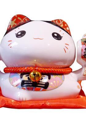 和猫坊6寸招财猫精品瓷100年不裂