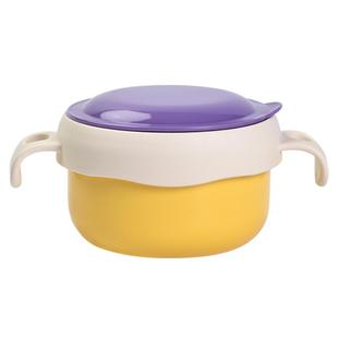 宝宝注水保温PPSU辅食碗食品级不锈钢儿童吃饭餐具婴儿米粉专用