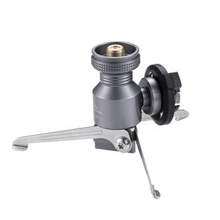 柯曼火箭炉户外支架汽灯架 长气款扁气延长款一体炉三脚转接头