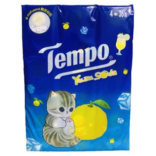 香港购Tempo得宝纸巾36包迷你装卡通版.苹果木.茉莉.杀菌任选包邮