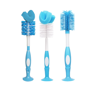 布朗博士奶瓶刷清洗刷婴儿专用海绵奶嘴刷子套装便携清洁宝宝用品