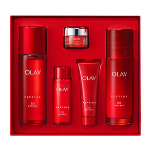 OLAY玉兰油大红瓶水乳套装礼盒补水保湿抗老抗皱送妈妈护肤品正品