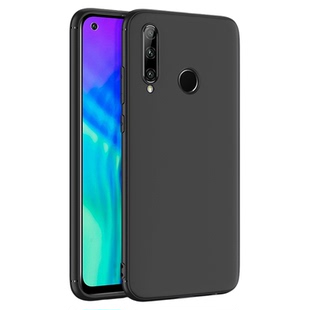 适用华为nova4 nova4e手机壳VCE MAR-AL00硅胶全包防摔保护套磨砂黑色软壳男女款手机套