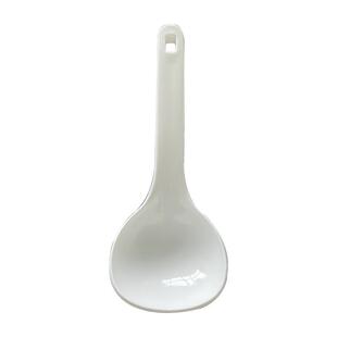 日本食品级KM日式耐高温汤勺短柄塑料家用厨房勺子稀饭伤煲不伤