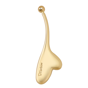 Brainbow眼霜按摩棒眼部按摩拨筋精华导入棒面部刮痧板提拉点穴棒