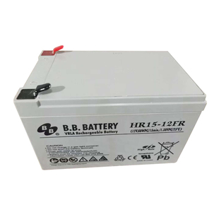BB美美铅酸蓄电池HR15-12FR 12V15AH60W消防医疗仪器仪表后备电源