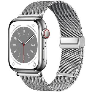 mousmore适用2025苹果apple watch series11不锈钢ultra2米兰尼斯s10手表带磁吸腕带编织49/45/46/41/45mm潮