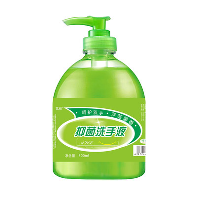 芦荟抑菌洗手液液通用家用按压瓶