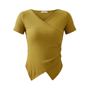 3298舞蹈服女现代形体练功长袖日常可穿成人中国古典修身跳舞上衣