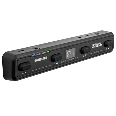 Sonicake蓝牙无线MIDI控制器Pocket Control效果器通用四踩钉踏板