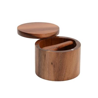 oakliving调味罐实木厨房收纳