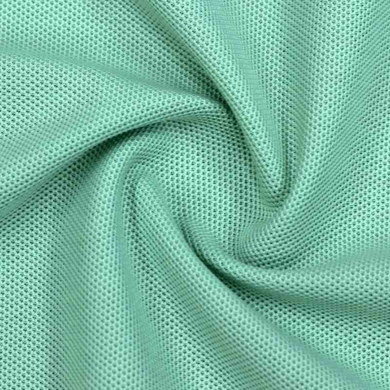 40S单面爽棉珠地网眼布地运动紧密T恤POLO针织珠衫190G面料cvc布