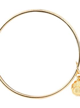 小红书抖音直播国古风实心手镯久不掉色万事如意滴釉三生三世手环