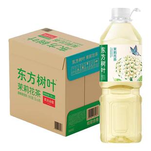农夫山泉东方树叶茉莉花茶1.5L*6大瓶分享装无糖茶饮料整箱特价批