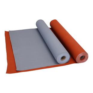 硅胶防火布玻璃纤维消防软连接钛合金玻纤布阻燃耐高温三防布A级