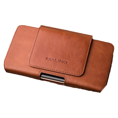 头层牛皮时尚商务手机壳