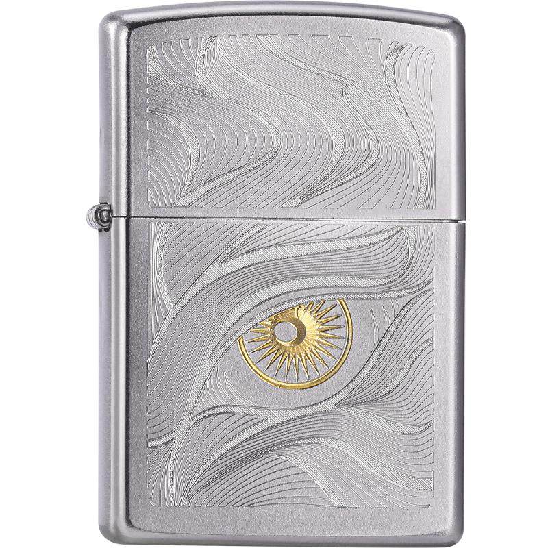 zippo官方旗舰 秋水含睛防风煤油打火机正品送男友高颜值生日礼物