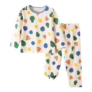 儿童睡衣男童女童2025新款家居服男童纯棉内衣家居服女童套装睡衣