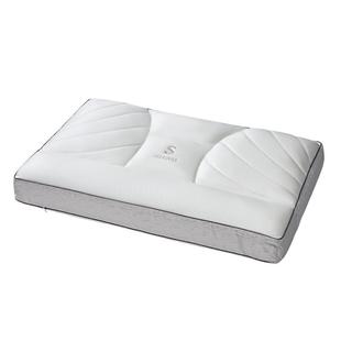 水星家纺枕头A类抑菌蚕丝枕可水洗呵护颈椎枕芯单人床品青桑有机