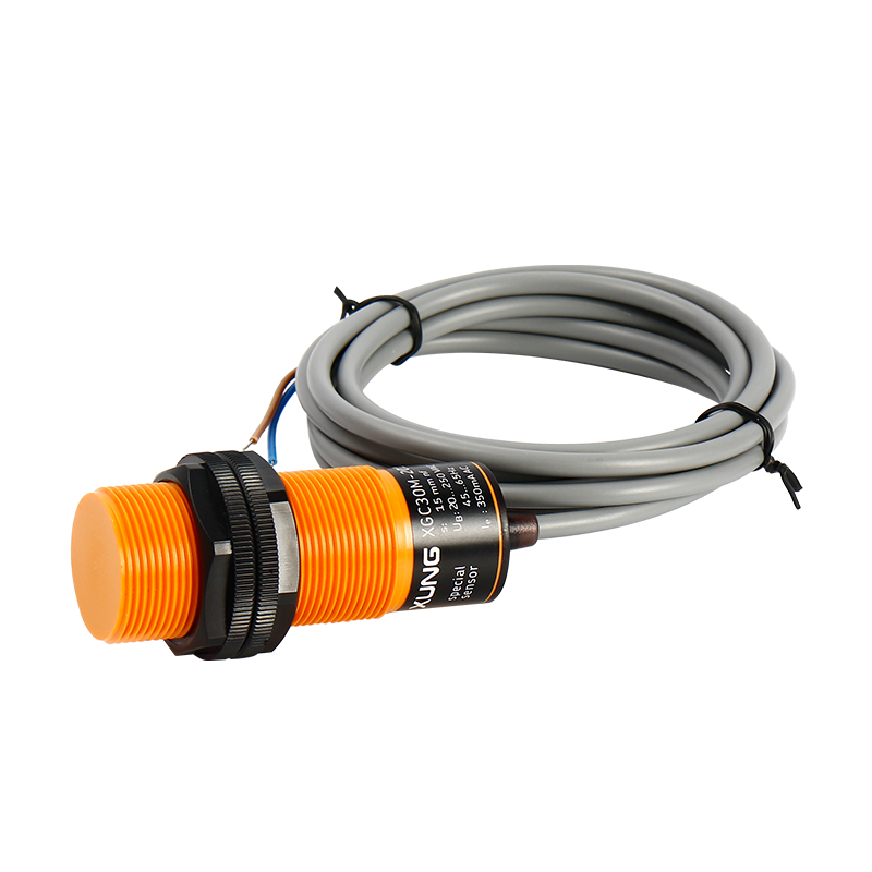 养殖绞龙料线专用电容式接近开关M30料位传感器宽电压交流20-250V