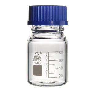 三爱思玻璃筒形型滴分液漏斗四氟活塞滴液漏斗25/50/100/250/500/1000ml毫升化学实验室玻璃仪器器材耗材