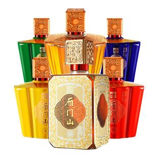 雁门山黄酒商务礼盒装半甜型黍米酒6瓶组合装代州黄酒