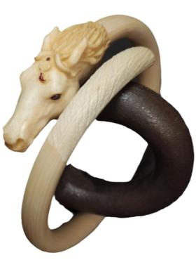 手镯礼物手镯鸡血藤生肖生日礼物