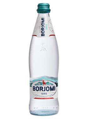 BORJOMI含气天然矿泉水*12玻璃瓶