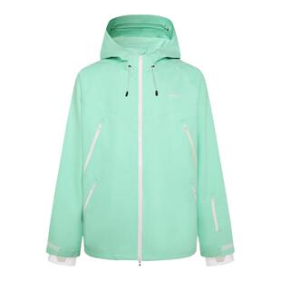 25款TSI映漾纯色系绿色滑雪服套装单双板男女同款户外新款防风衣