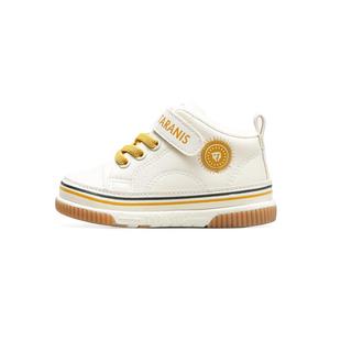 泰兰尼斯冬季新款男宝宝叫叫学步鞋女童加绒保暖运动鞋婴儿关键鞋