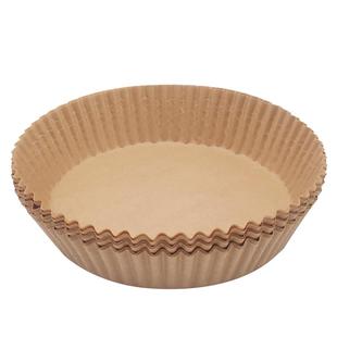 空气炸锅专用纸盘垫食品吸油纸锡纸锡箔纸碗家用食物隔油硅油纸盘